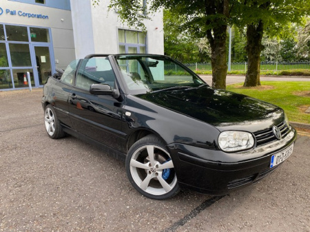 2001 Volkswagen Golf CABRIOLET  TREND 2.0 TRENDLINE 2DR €4,500