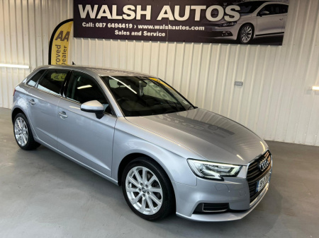 2019 Audi A3 SPORTBACK 1.0 TFSI 116HP SE 4DR 30 €20,850