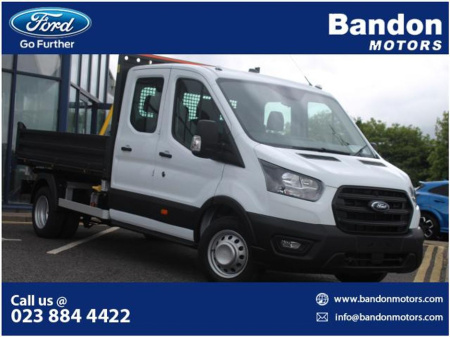 2024 Ford Transit TRANSIT CHASSIS DOUBLE CAB with 3 Way TIPPER