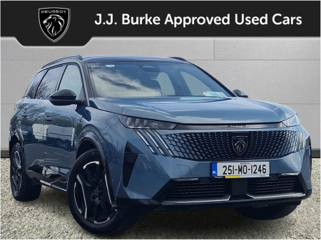 2025 Peugeot 5008 BEV 73kwh 210hp GT €50,950