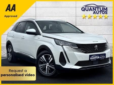 2021 Peugeot 3008 2021 ALLURE PREMIUM 1.6 PHEV 221 BHP AUTOMATIC €112 P/W WITH NO CASH DEPOSIT 10 DAY SALE NOW ON!! €22,995