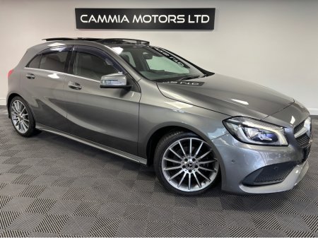 2018 Mercedes-Benz A Class MERCEDES BENZ A CLASS A180 AMG LINE AUTOMATIC *PANORAMIC SUNROOF*ELECTRIC MEMORY ADJUSTABLE SEATS*REVERSE CAMERA & MUCH MORE*FINANCE AVAILABLE TRADE INS WELCOME*