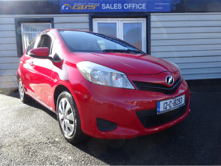 2012 Toyota Yaris 1.0 petrol 5 DOOR AUTOMATIC LOW MILEAGER KEY 194 €6,950