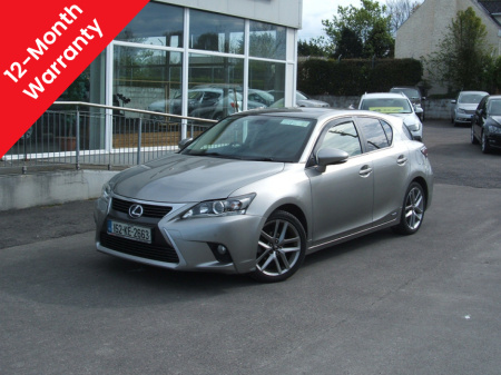2015 Lexus CT 200 h CT 200H ADVANCE PLUS CVT 5DR A AUTO 1.8ADVANCE 136BHP €11,250