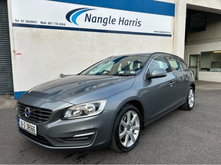 2016 Volvo V60 SE. FULL LEATHER. FINANCE AVAILABLE. TRADE IN WELCOME. www.nangleharris.ie. ALL CARS CHECKED WITH MOTORCHECK.IE CALL 01 5620011