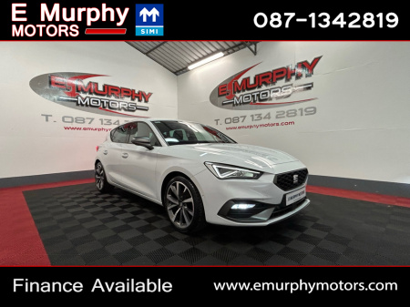 2022 SEAT Leon 1.5 TSI FR SPORT BIG SPEC LOW MILEAGE €75 PER WEEK