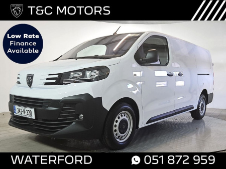 2024 Peugeot Expert DEMO MODEL* Professional 1.5 HDI, *Price Ex VAT*, Twin Sliding doors, Auto Lights & Wipers