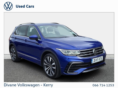 2021 Volkswagen Tiguan R LINE AUTOMATIC 2.0 TDI 150 BHP €36,500