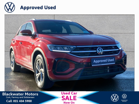 2024 Volkswagen T-Roc T-ROC 1.0TSI 110BHP R-LINE WITH REAR VIEW CAMERA*WAS €41,833 NOW €33,995 SAVING €7,838*