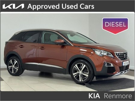 2019 Peugeot 3008 Allure 1.5 Blue HDI 130 6.2 5Dr