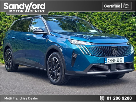 2025 Peugeot 5008 1.2 GT Hybrid 136bhp Ex DEMO €48,950