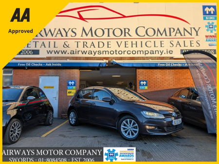 2015 Volkswagen Golf LOUNGE MODEL * AUTO * SAT NAV * REV CAM * CRUISE * FOGS  ALLOYS * AIRCON * €13,250