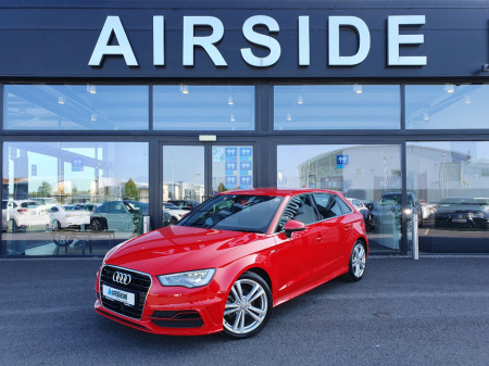 2015 Audi A3 S-LINE * HALF LEATHER * 1.4 TFSI AUTOMATIC * FINANCE AVAILABLE - COMPETITIVE APRs OFFERED