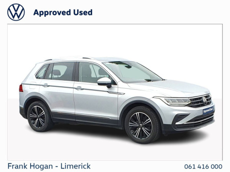 2022 Volkswagen Tiguan 2.0 TDI 122HP Life + Extras +Call Paul Sheehan 0872299855 +