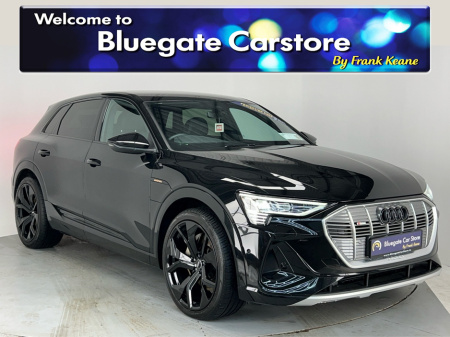 2022 Audi e-tron S LINE QUATTRO 55**BLACK LEATHER S LINE INTERIOR**FRONT HEATED SEATS**TOUCH SCREEN MEDIA DISPLAY**APPLE CARPLAY**SATNAV**REVERSE CAMERA**PARKING SENSORS**22