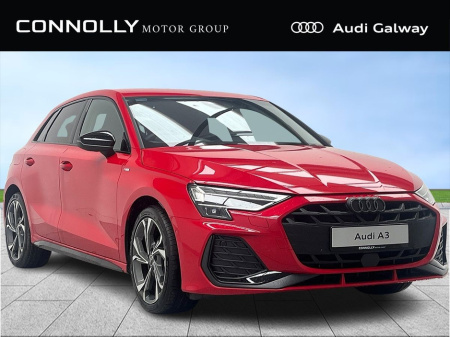 2025 Audi A3 From €329 p/m PCP 2.0TDI 150BHP S LINE - BLACK PACK - ADAPTIVE CRUISE - AMBIENT LIHGHTING €48,950