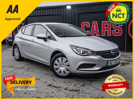 2016 Opel Astra 2016 Opel Astra 1.0/New NCT/1 owner/Warranty