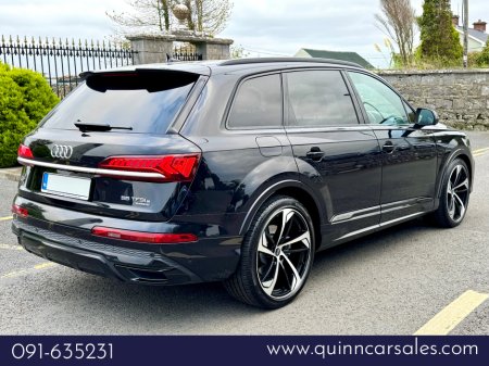 2021 Audi Q7 55 TFSI E BLACK EDITION QUATTRO==N1 5 SETAER CREW CAB==€62,950 PLUS VAT== €62,950