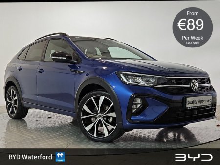 2023 Volkswagen Taigo LOW MILEAGE- 1.0 TSI 110HP R-Line - Touchscreen Display, Cruise Control, Wireless Apple Car Play & Android Auto, Sat Nav