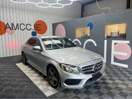 2017 Mercedes-Benz C Class MERCEDES C CLASS AUTOMATIC AMG LINE C180 / 41k KMs / HEATED LEATHER , REVERSE CAMERA , ADAPTIVE CRUISE & MORE