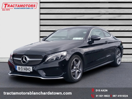 2018 Mercedes-Benz C Class 220 D AMG SPORT 2DR A AUTO €26,899