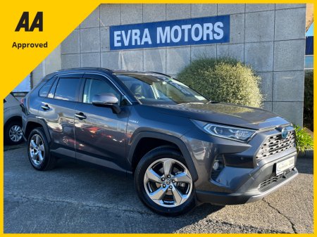 2020 Toyota Rav4 G 4WD HYBRID AUTOMATIC 2.5 PETROL //HIGH SPEC//FULL LEATHER//REVERSE CAMERA//KEYLESS ENTRY//BLIND SPOT WARNING//HEATED STEERING WHEEL//