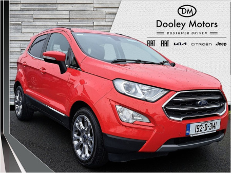 2019 Ford Ecosport 1.5 TDCi 100PS Titanium €18,950