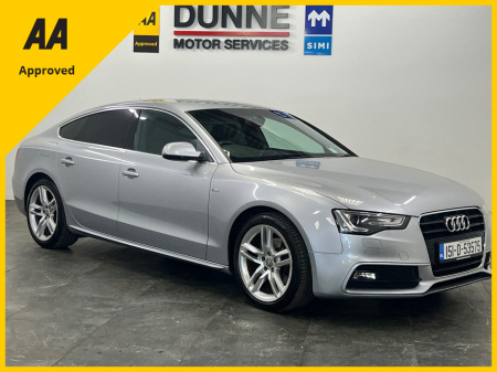 2015 Audi A5 1.8 Tfsi S-LINE 168BHP 5DR*SAT NAV*TWO KEYS*NCT 11/26*12 MONTH WARRANTY*FINANCE AVAILABLE