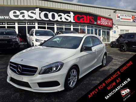 2013 Mercedes-Benz A Class ( 132 REG ) A180 AMG INTERIOR FULL LEATHER  HEATED ELECTRIC SEATS / HI SPEC  LOW ROAD TAX BAND / SIMI DEALER