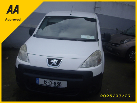 2012 Peugeot Partner B91.6 HDI 75 ACCESS PA PANELED E5
