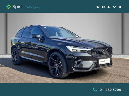 2024 Volvo XC60 T6 Plug In Hybrid AWD, Plus (Black Edition) Nappa Leather, F&R Heated Seats, Electric Driver Seat With Memory, Pan Sunroof, 360 View Camera, 21 Inch Alloys, Harmon Kardon Premium Sound