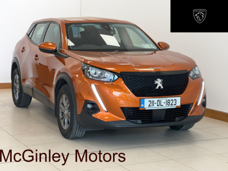 2021 Peugeot 2008 1.2 Puretech 100bhp Active €23,500