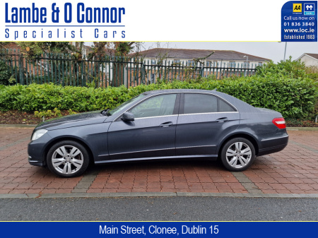 2013 Mercedes-Benz E Class E 220 CDI ELEGANCE *** AUTO **** TENORITE GREY METALLIC / GREY LEATHER *** HEATED SEATS *** SERVICE HISTORY **** BEST AVAILABLE ***