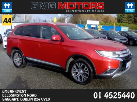2017 Mitsubishi Outlander 2.2 DI-D 3 4WD **7 SEATER** 148BHP 5DR
