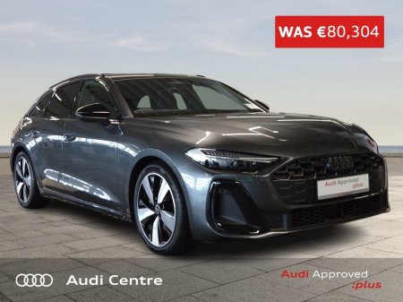 2025 Audi A5 AVANT 40 TDI 204HP S-LINE S-T Price new was €80,304 €74,499