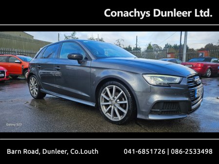 2017 Audi A3 1.6 TDI S LINE BLACK EDITION 116PS 5DR **** (TRADE SALE)**** €12,500