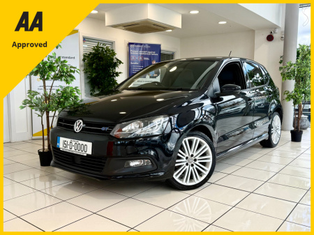 2015 Volkswagen Polo 152 GT POLO 1.4TSI LEATHER/SWADE/AUTO /75,000KMS €12,890