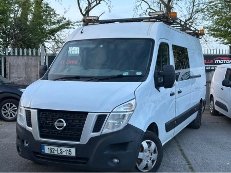 2016 Nissan NV400 L3 H2 FWD 165 AIR CONDITIONING 2ND SL SLIDER €8,999