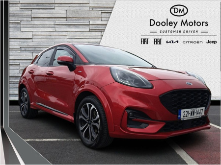 2022 Ford Puma 1.0L EcoBoost mHEV 125PS ST-Line €21,900