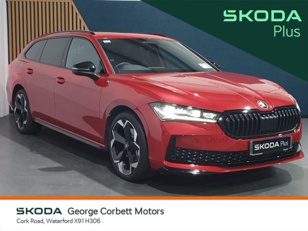 2025 Skoda Superb Combi Sportline 1.5 PHEV 204HP (From €142 per week)