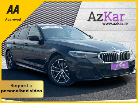 2021 BMW 5 Series 2021 M SPORT 2.0 PHEV AUTOMATIC 290 BHP €156 P/W WITH NO CASH DEPOSIT 10 DAY SALE NOW ON!!